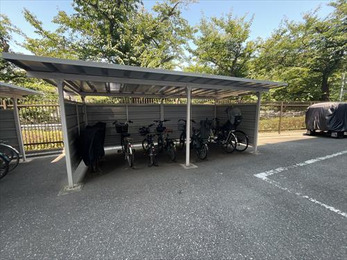 駐輪場　2025年8月撮影