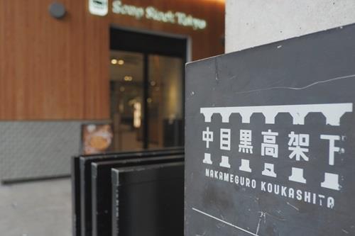 中目黒高架下 830m