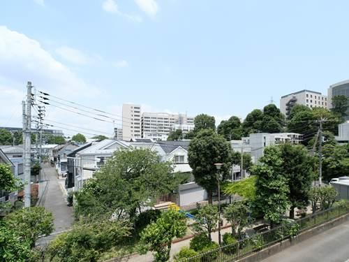 共用廊下からの眺望