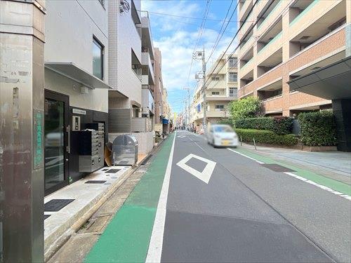 前面道路