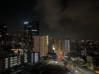 バルコニーからの眺望（夜景）2