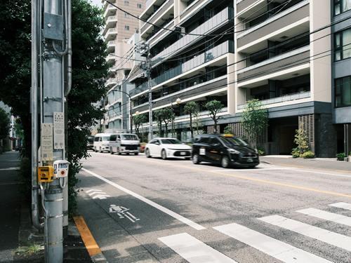 前面道路（撮影 2026.04）