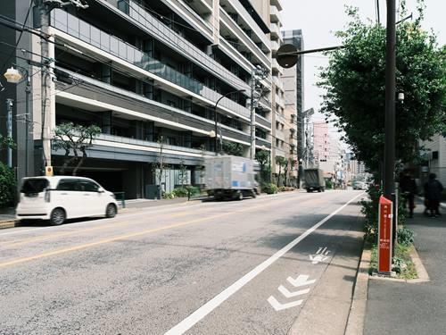 前面道路（撮影 2026.04）