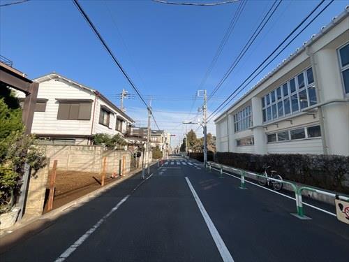前面道路　2026年2月撮影
