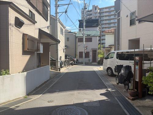 前面道路