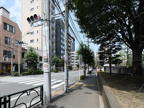 前面道路（撮影 2026.07）