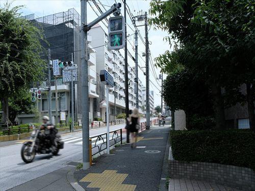 前面道路（撮影 2026.07）