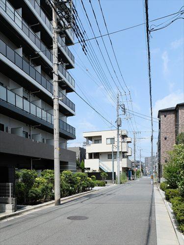 前面道路（撮影 2026.08）