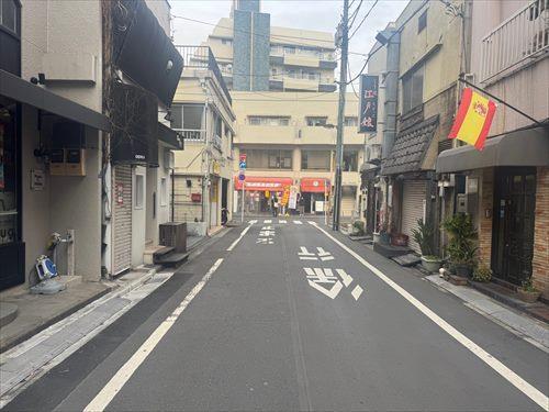 前面道路