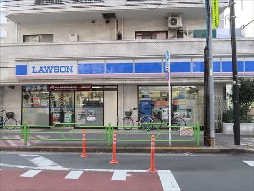 ローソン月島勝どき店まで130m