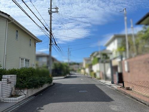 東側前面道路（2024年7月撮影）