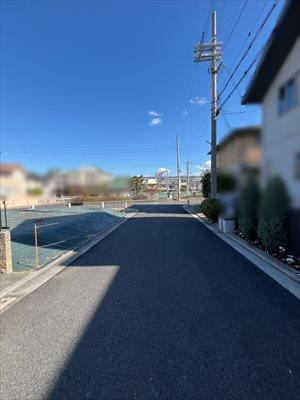 南側前面道路：約5.4m
