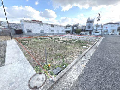 北西側から撮影