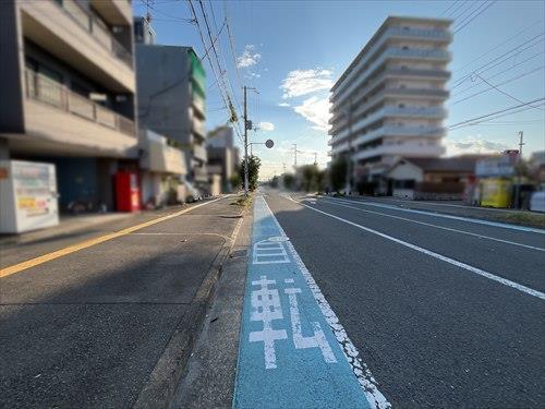 前面道路(2025年11月撮影)