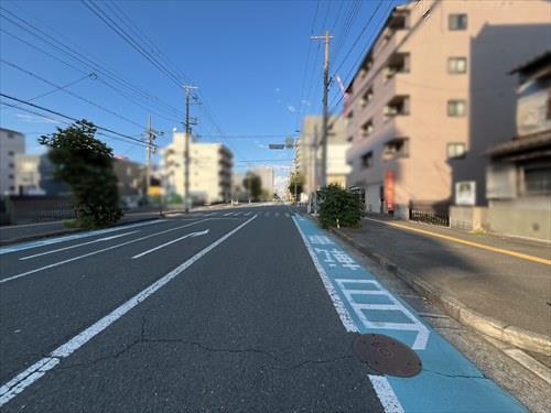 前面道路(2025年11月撮影)