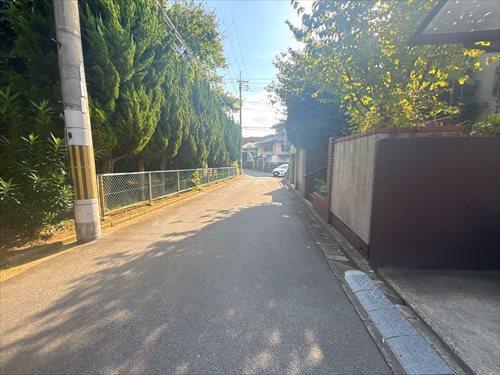 東側前面道路2　2025年11月撮影