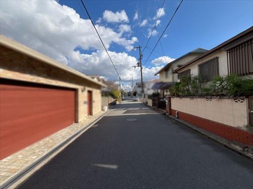 前面道路(2026年1月撮影)