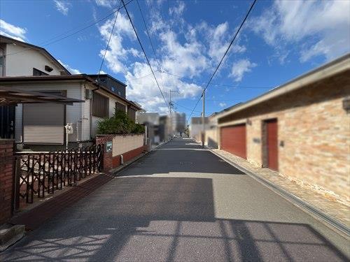 前面道路(2026年1月撮影)