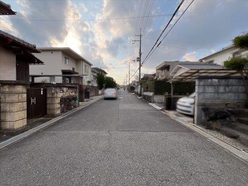 前面道路(2026年1月撮影)