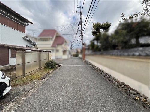 南西側前面道路(2026年3月撮影)