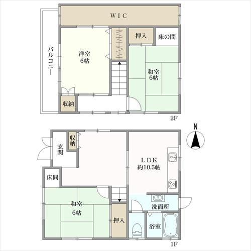 間取り図（３LDK）