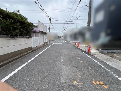 南西側前面道路2026年9月撮影