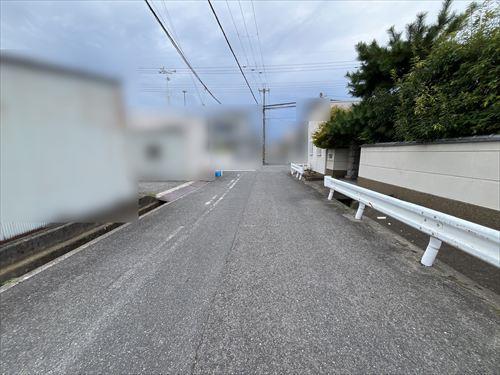 南東側　面道路2026年9月撮影