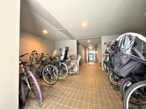 駐輪場(2025年9月撮影)