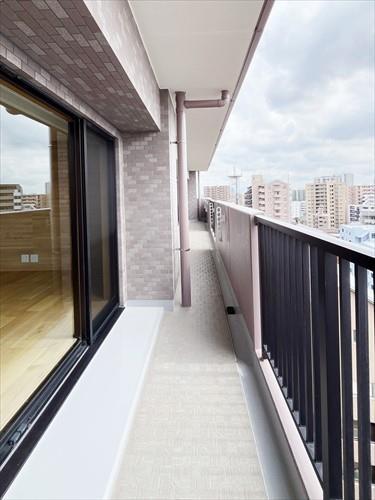 南西側バルコニー