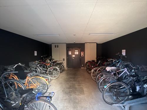 駐輪場（2026年1月撮影）