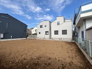 分譲地全体（奥がA区画）