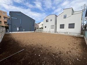 分譲地全体（奥がA区画）