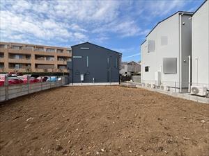 分譲地全体（右側がA区画）