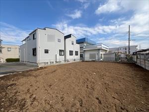 分譲地全体（右奥がA区画）