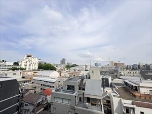 南東バルコニーからの眺望