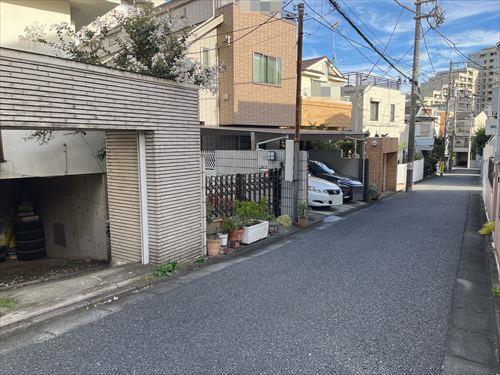 前面道路