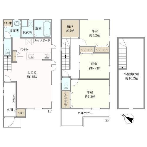 参考プラン　間取図