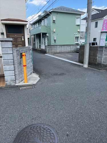 前面道路