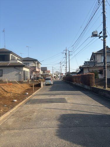 前面道路（2026年3月撮影）
