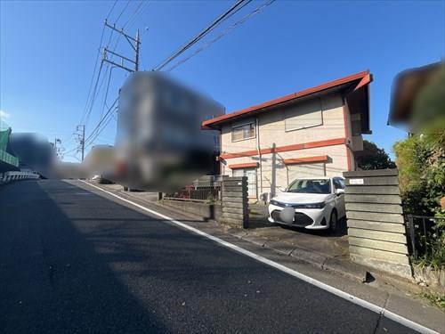前面道路を含む現地写真 前面道路を含む現地写真