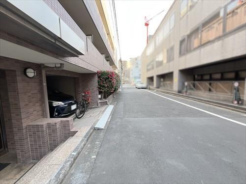 前面道路（2026年1月撮影）