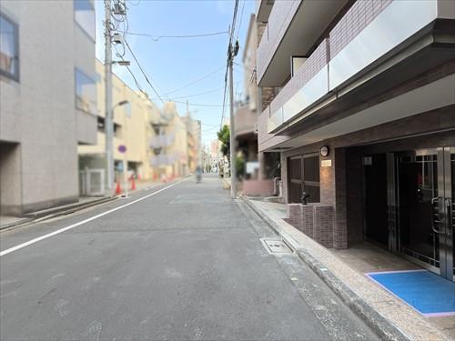 前面道路（2026年1月撮影）