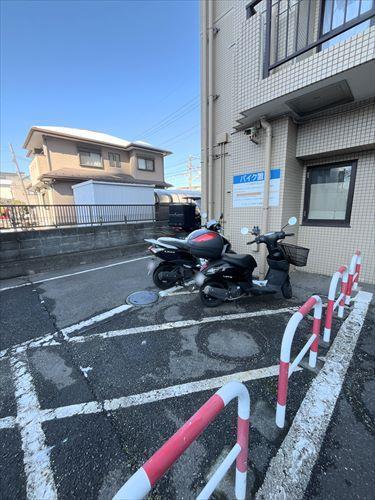 バイク置場 バイク置場