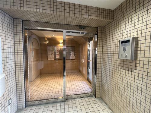 オートロック部分 オートロック部分