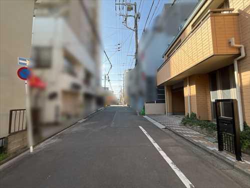 前面道路(2026.3月撮影)