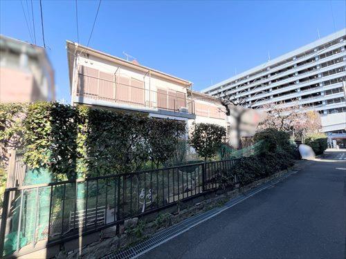 北西側現地(2026年2月撮影) 北西側現地(2026年2月撮影)