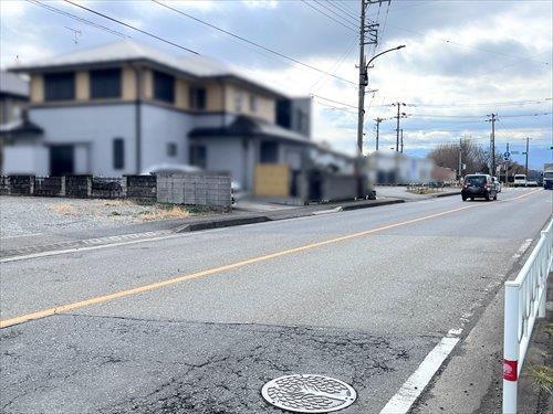 現地含む前面道路（2026年2月撮影）