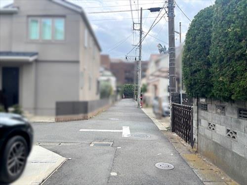 前面道路(2026年3月撮影) 前面道路(2026年3月撮影)