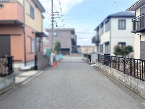 現地含む前面道路（2026年2月撮影）