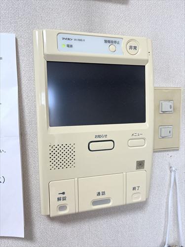 モニター付きインターフォン